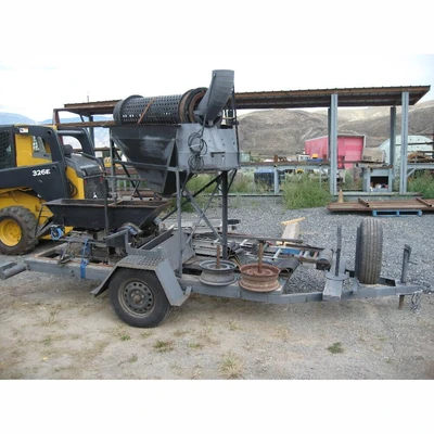 15in Dia. x 57.5in Long Portable Trommel
