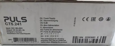 NEW PULS CT5.241 POWER SUPPLY CT5241