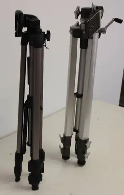 Camera Tri Pods Lot Of 2 Tri Pods For Cameras