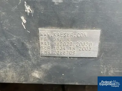 USED Kaeser Compressors Kaeser Omega Rotary Blower, Model FB350, 100 HP