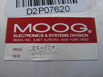 USED MOOG 126-320A