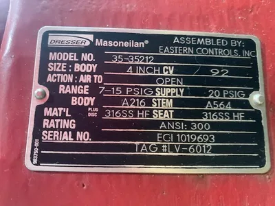 USED Masoneilan 35-35212