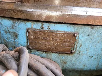 USED 1979 PRATT & WHITNEY 30'' MOTORIZED ROTARY TABLE