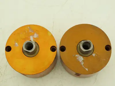 Fabco Air B321XDR Pancake Pneumatic Cylinder 2" Bore 1/2" Stroke 250PSI Lot of 2