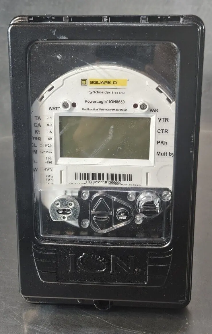 Schneider Square D ION8650 Power Logic Revenue Grade Meter (BIN743)
