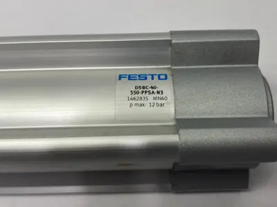 USED FESTO STANDARD BASED CYLINDER 550MM STROKE