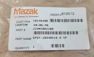 NEW Mazak J24NV002280