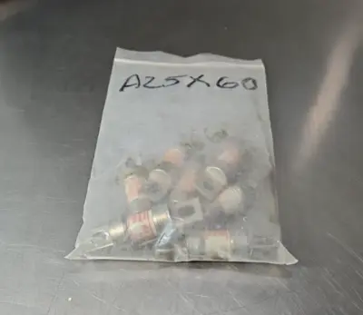 GOULD SHAWMUT A25X60 60AMP 250V FUSES. Loc4D-20
