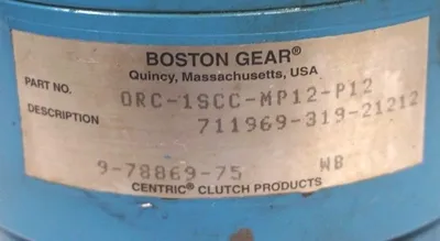 NEW BOSTON GEAR 711969-319-21212