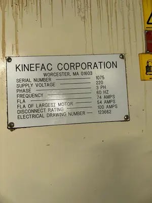 1999 KINEFAC MC 10 Thread Rollers | Star Equipment Co., Inc. (15)