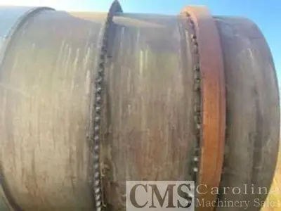 Unknown 12x70 Triple Pass Drum Rotary Drum Dryer with Gas Burner