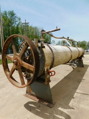 Used STRONG SCOTT SJS Rotary Steam Tube Dryers Ohio US | Equipment Recovery Corp. #1331693