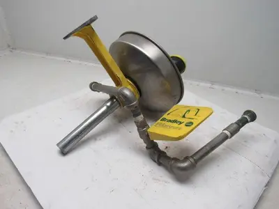 Bradley Stainless Steel Wall Mount Emergency Eye Wash Sink Station