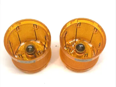 Used Siemens Amber Signal Stack Light 230V 7W LOT OF 2 Light Source Equipment Michigan US | Maverick Industrial Sales #1395965