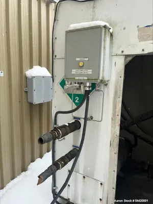 Used 30 Ton Tomco Liquid CO2 Storage Tank – Horizontal Carbon Steel Vessel with 350 PSI MAWP