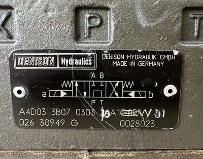 New | in-Stock Denison Hydraulics A4D03 3B03 0303 10A1W01 Valves/Fittings Indiana US | J&J Industrial Supply #1269332