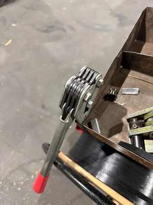 1/2" NYLON STRAPPING CART & TOOLS