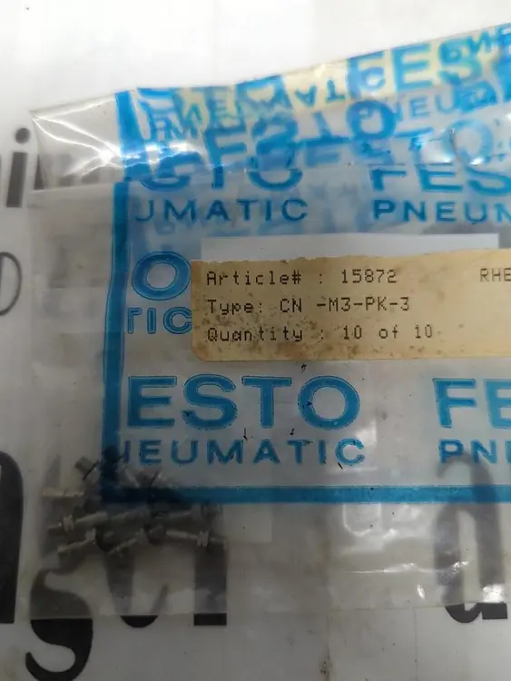 Used FESTO CN-M3-PK-3 Misc Electrical & Power Parts Ohio US | Surplus Asset Holdings #1234929