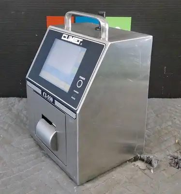 Climet CI-550 Portable Laser Particle Counter 120v