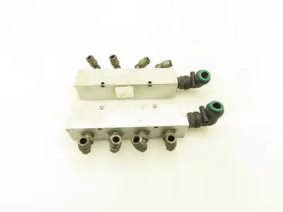 Manifold Systems Inc 4-Station Aluminum Manifold 1/4" NPT  Lot of 2