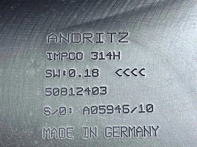 USED Bar-Tec W 314H