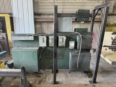 CONTROLLED AUTOMATION ELECTRICAL CONTROL PANEL, FROM MODEL #BFC-530 BEAM PUNCH LINE: STOCK #24124