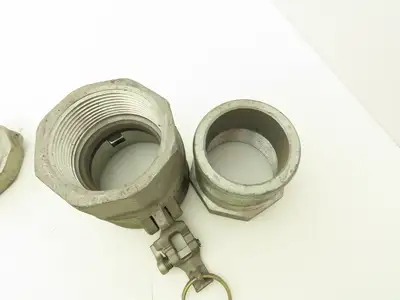 Dixon D-250 Camlock 2-1/2" Cam & Groove Coupler x Adapter Female NPT Lot of 2
