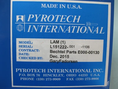 NEW Pyrotech International LAM (1)