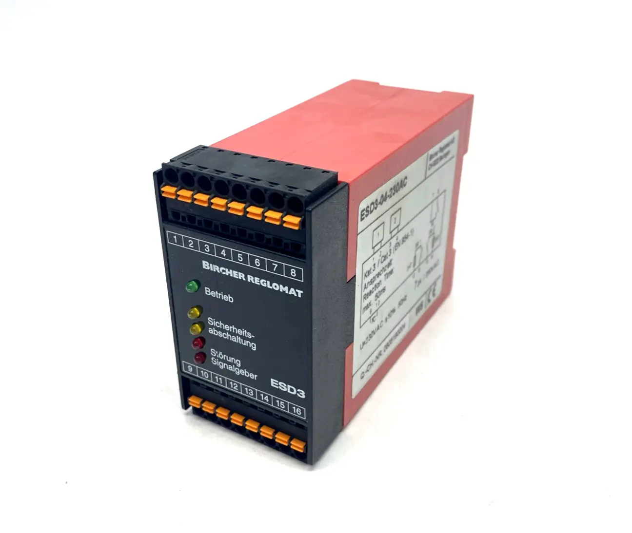 USED BIRCHER REGLOMAT ESD3-04-230AC, ESD3