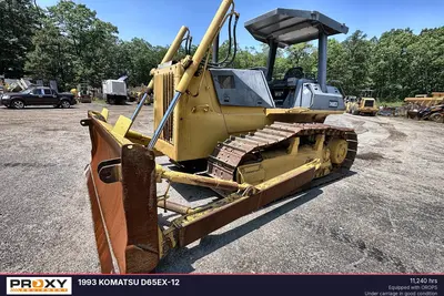 Used 1993 KOMATSU D65EX-12 Bulldozers New Jersey US | Proxy Equipment #1378333