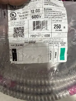 Encore Wire MC-LED-AL 12/2 Cable