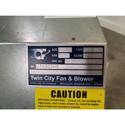 NEW TWIN CITY FAN JRW