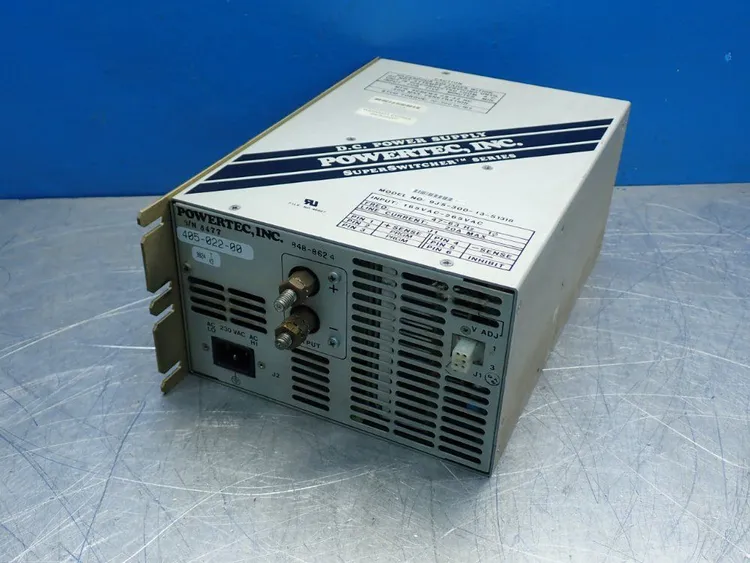 Used POWERTEC INC 9J530013S1318 DC Power Supplies Ohio US | HGR 24 #1070188
