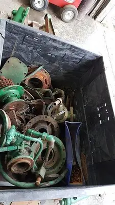 USED GARDNER DENVER TEE 4 X 5 TRIPLEX MUD PUMP