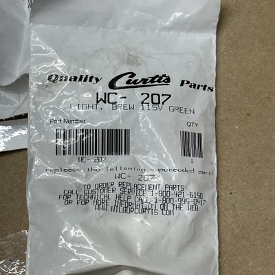NEW Wilbur Curtis WC-207