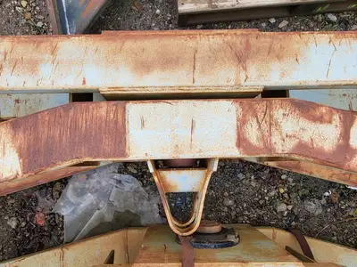 8ft. Conveyor V-Return Idler - Bracket Only