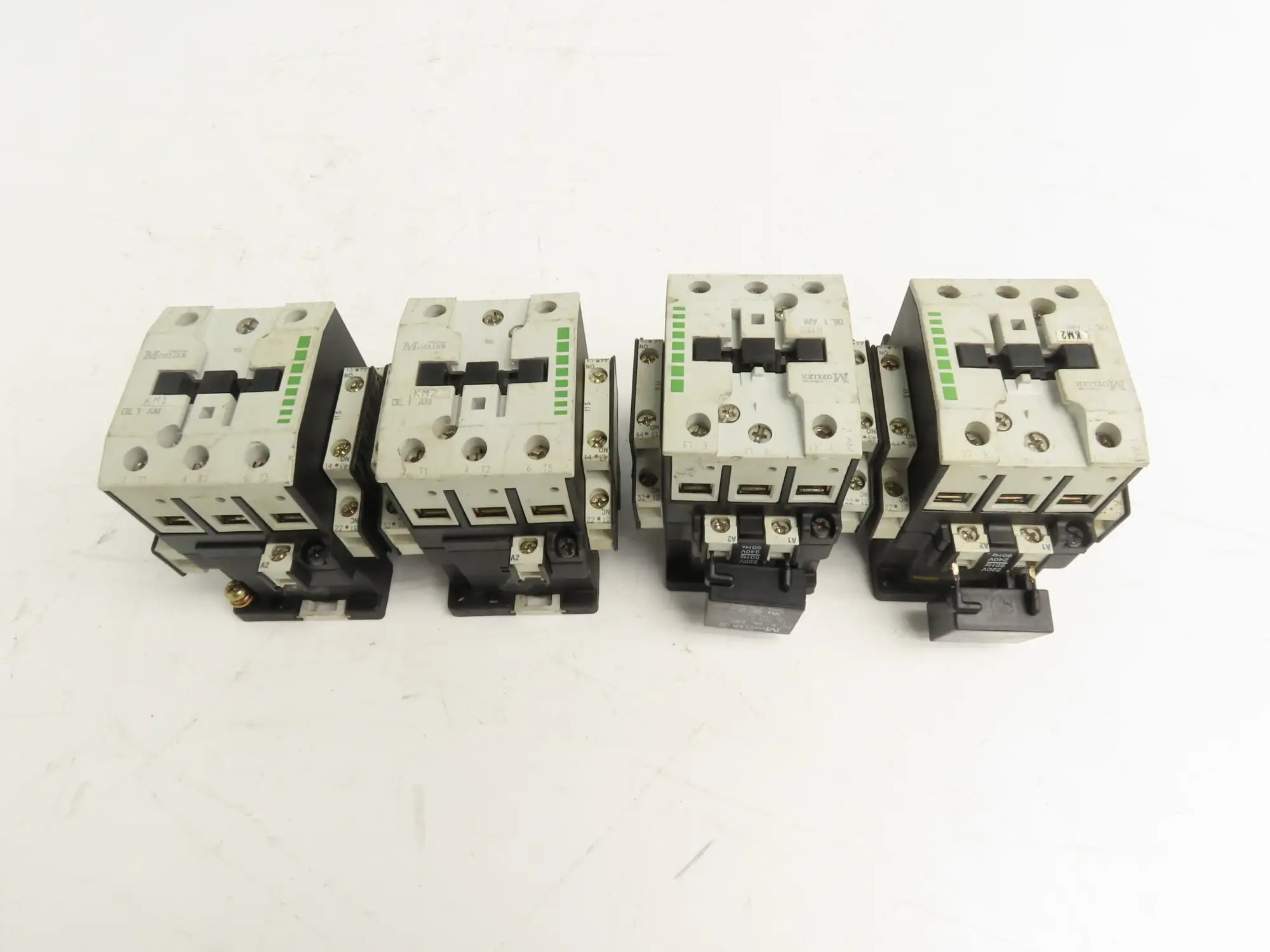 Moeller DIL1AM 3-Pole IEC Contactor 55A 220/240V Coil 25Hp 460V 3PH  Lot of 4