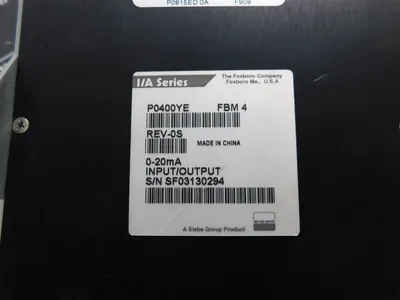USED FOXBORO P0400YE