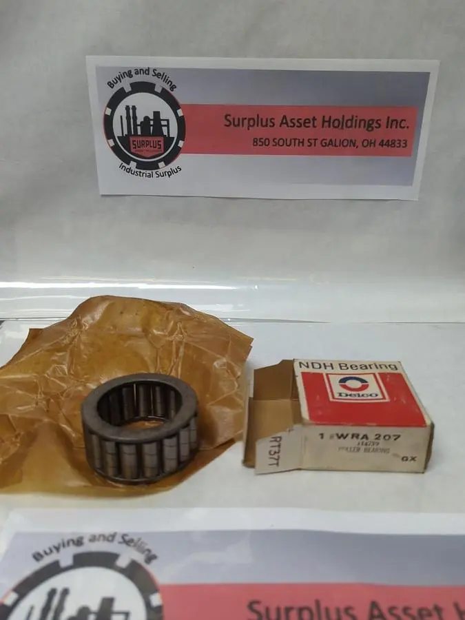New | in-Stock NDH WRA 207 Bearings | Surplus Asset Holdings #1202861