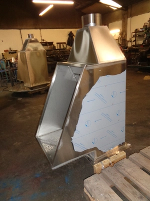 300L S/S Sack Tipping Hopper