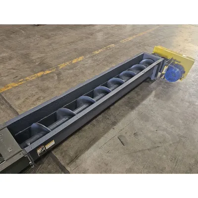 Refurbished 12" Dia x 32' Long Industrial Screw Auger Conveyor