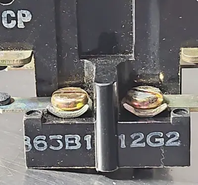 GE 365B112G2 Double Push Button Switch. Loc4D28