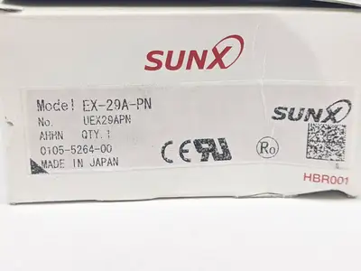 EX-29A-PN | SunX  Photoelectric Sensor EX-20 Series - New