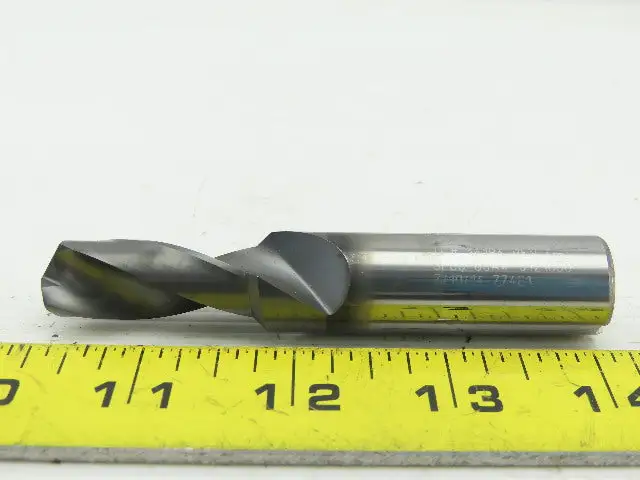 Seco 14184 9/16" Carbide Coolant Thru 2 Flute Spiral End Mill 18mm Shank
