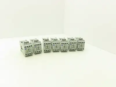 Allen Bradley 100-C09D-10 Motor Starter Contactor 7.5Hp 600V 24VDC Coil Lot of 7
