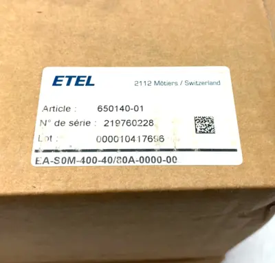 NEW ETEL ACCURET POWER SUPPLY MODULE