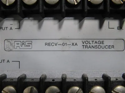 RiS TD-2000 RECV Current/Voltage Transducer Module RECV-01-XA with Socket Used