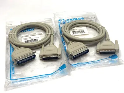 New | in-Stock Cables To Go 6' DB25 Male TO 36 Centronics Male LOT OF 2 Cable & Wire Michigan US | Maverick Industrial Sales #1400623
