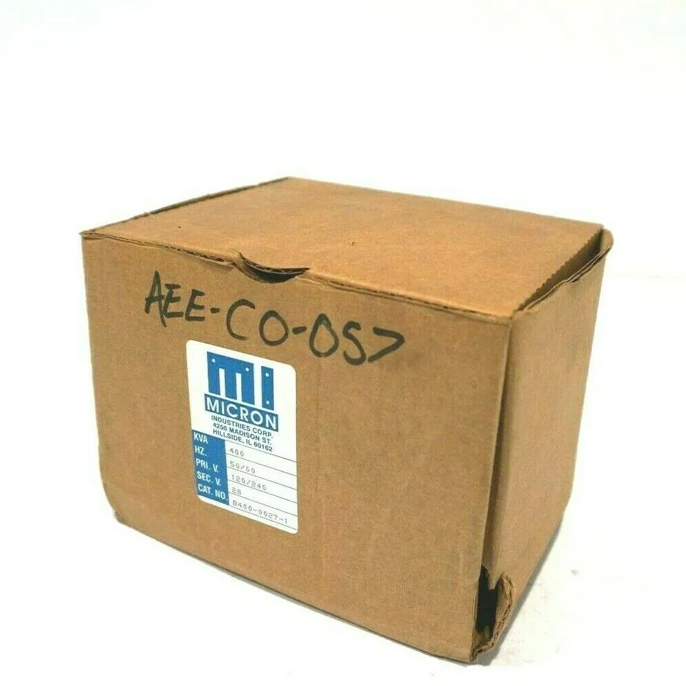 NEW MICRON INDUSTRIES B400-0027-1 TRANSFORMER B40000271