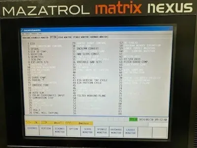 2012 MAZAK HCN 4000-II MACHINING CENTERS, HORIZONTAL | Quick Machinery Sales, Inc. (10)